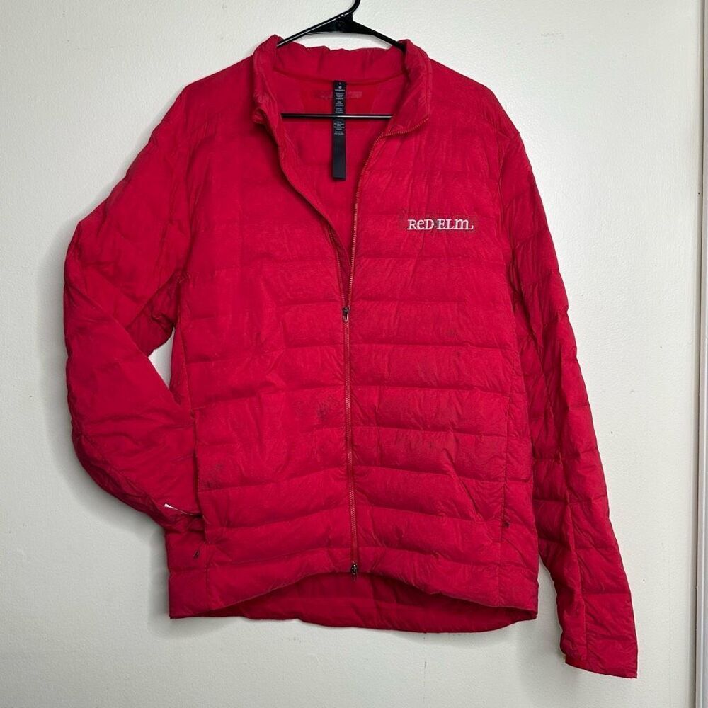 Lululemon Men's Navigation Down Puffer Jacket Red size Large **see pics**
